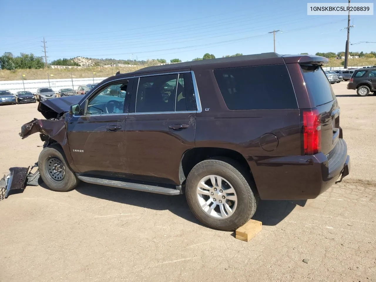 2020 Chevrolet Tahoe K1500 Lt VIN: 1GNSKBKC5LR208839 Lot: 73384074