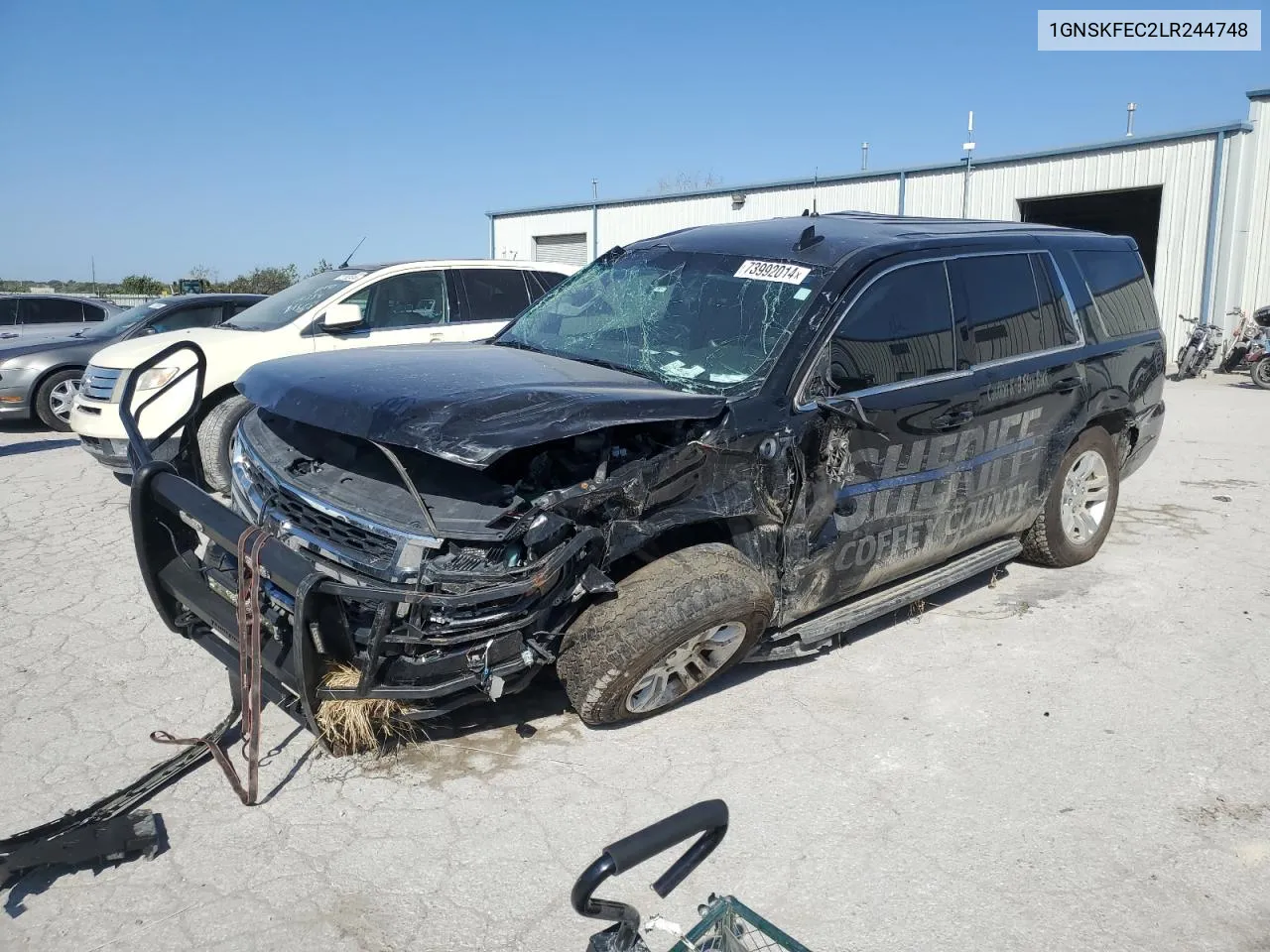 2020 Chevrolet Tahoe Special VIN: 1GNSKFEC2LR244748 Lot: 73992014