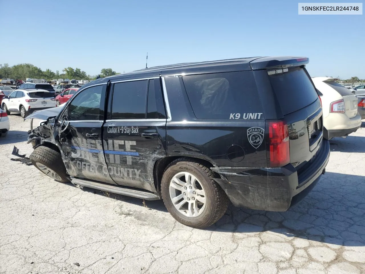 2020 Chevrolet Tahoe Special VIN: 1GNSKFEC2LR244748 Lot: 73992014