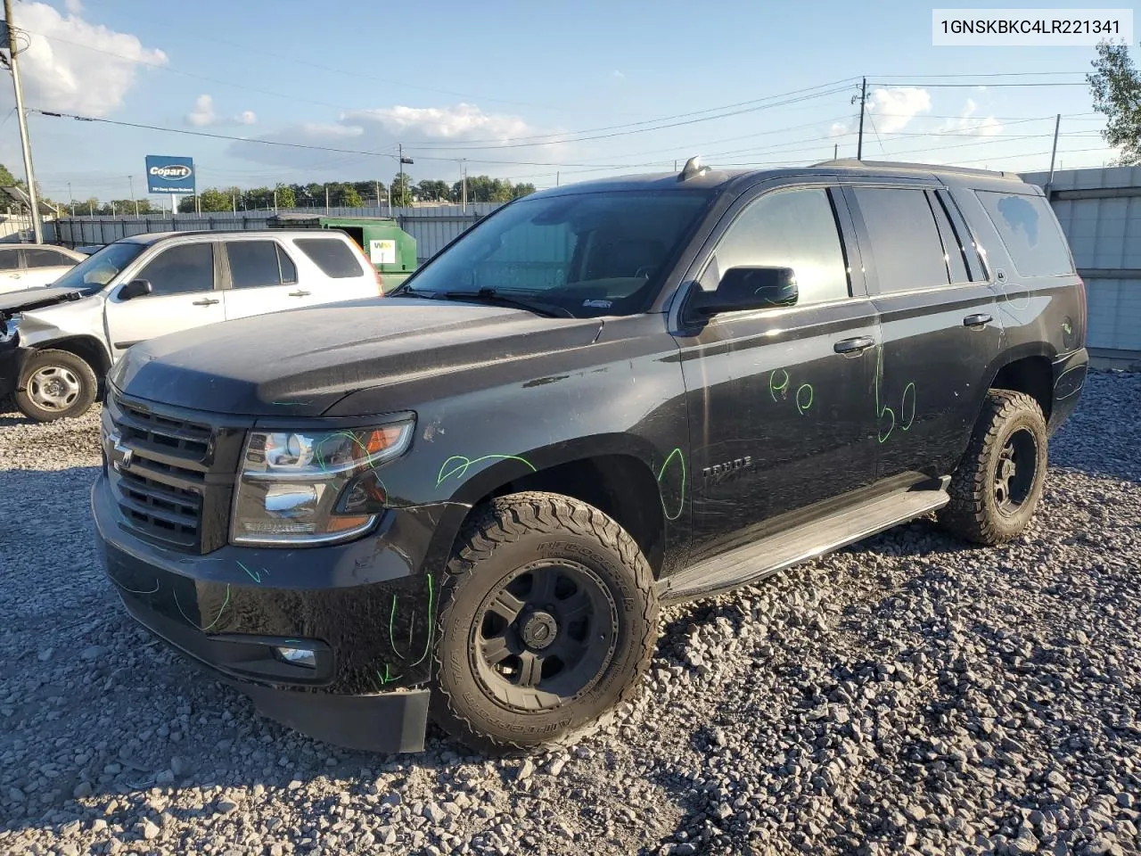 2020 Chevrolet Tahoe K1500 Lt VIN: 1GNSKBKC4LR221341 Lot: 74099284