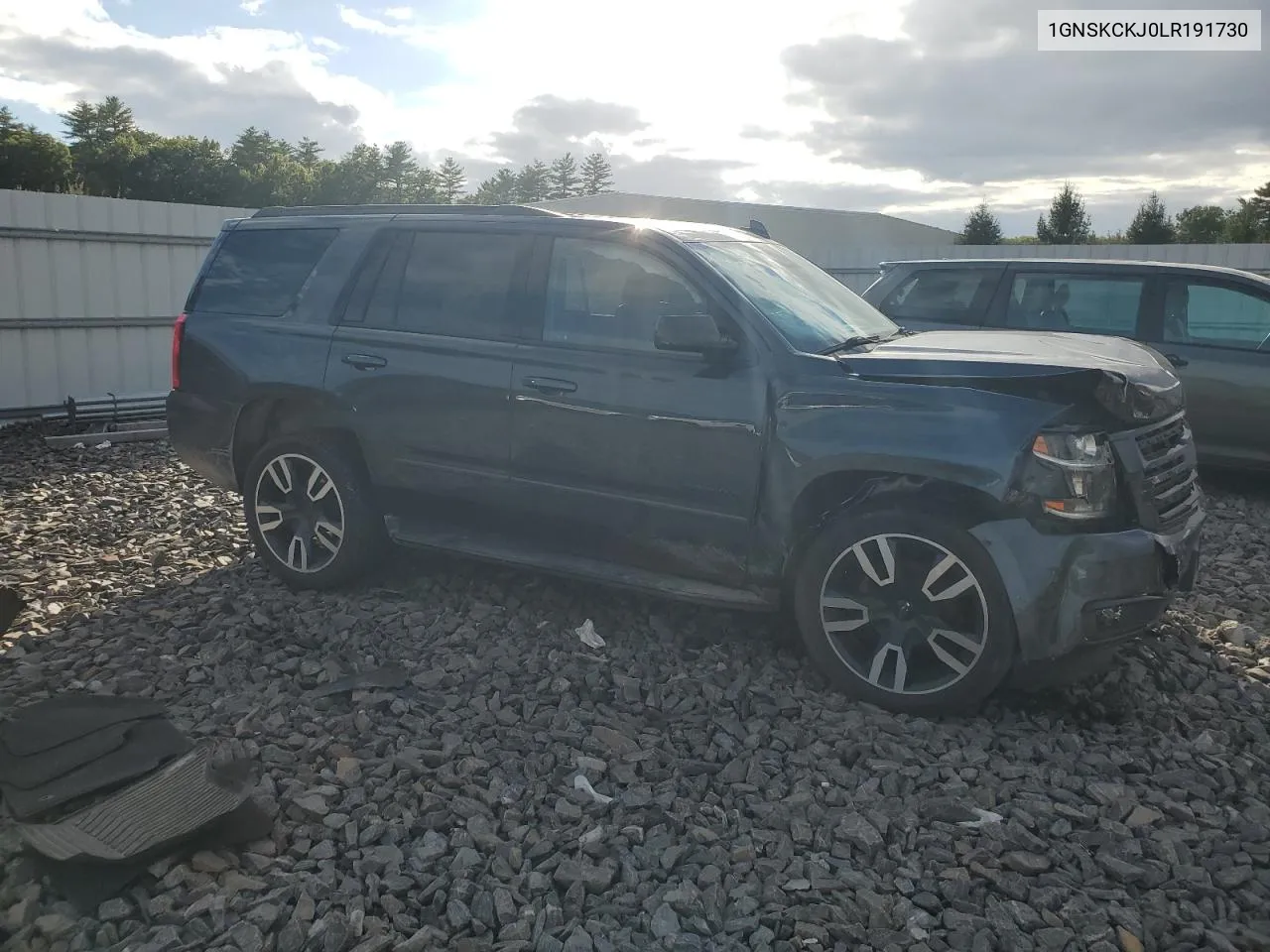 2020 Chevrolet Tahoe K1500 Premier VIN: 1GNSKCKJ0LR191730 Lot: 74115034