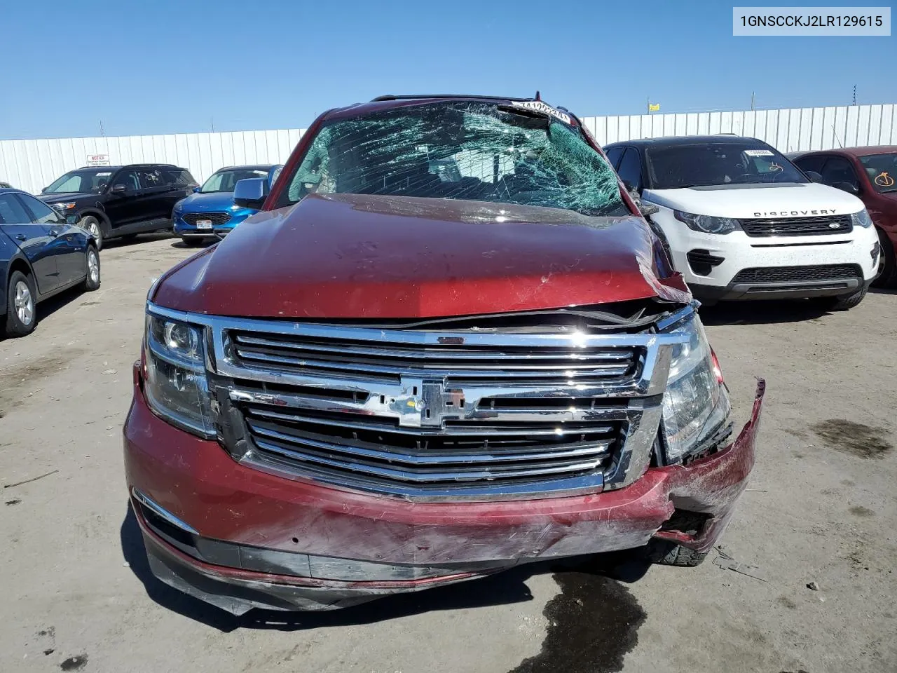 2020 Chevrolet Tahoe C1500 Premier VIN: 1GNSCCKJ2LR129615 Lot: 74122284