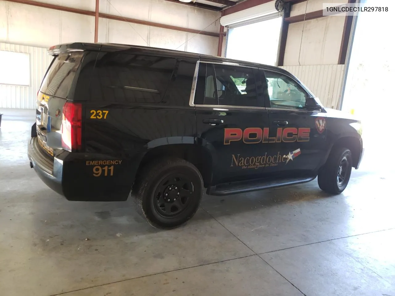 2020 Chevrolet Tahoe Police VIN: 1GNLCDEC1LR297818 Lot: 74242524