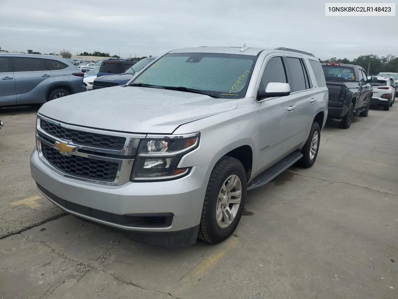 2020 Chevrolet Tahoe K1500 Lt VIN: 1GNSKBKC2LR148423 Lot: 75047904