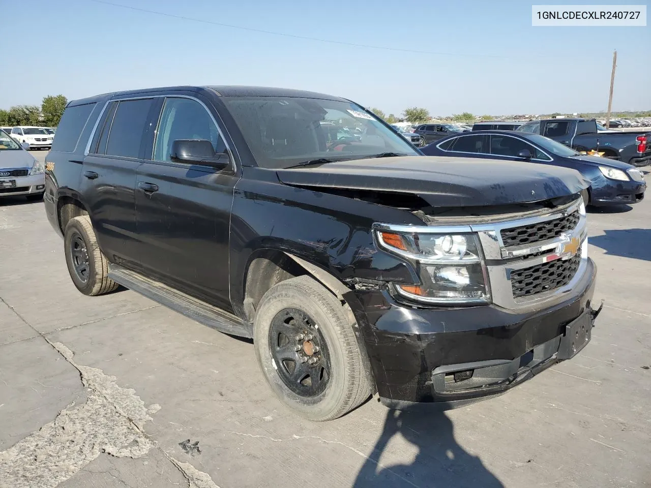 2020 Chevrolet Tahoe Police VIN: 1GNLCDECXLR240727 Lot: 75919964