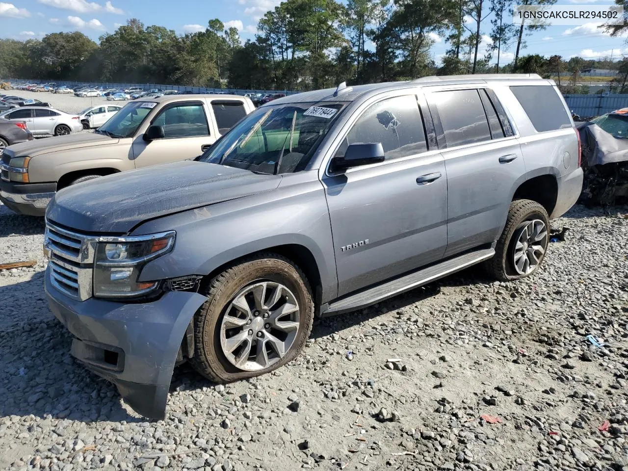 2020 Chevrolet Tahoe C1500 Ls VIN: 1GNSCAKC5LR294502 Lot: 76971944