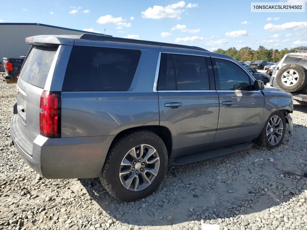 2020 Chevrolet Tahoe C1500 Ls VIN: 1GNSCAKC5LR294502 Lot: 76971944