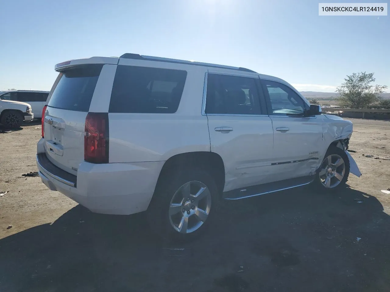 2020 Chevrolet Tahoe K1500 Premier VIN: 1GNSKCKC4LR124419 Lot: 76995734