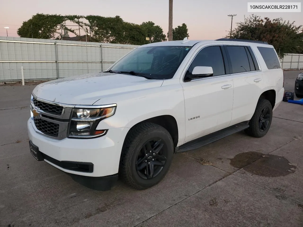 2020 Chevrolet Tahoe C1500 Ls VIN: 1GNSCAKC8LR228171 Lot: 77095964