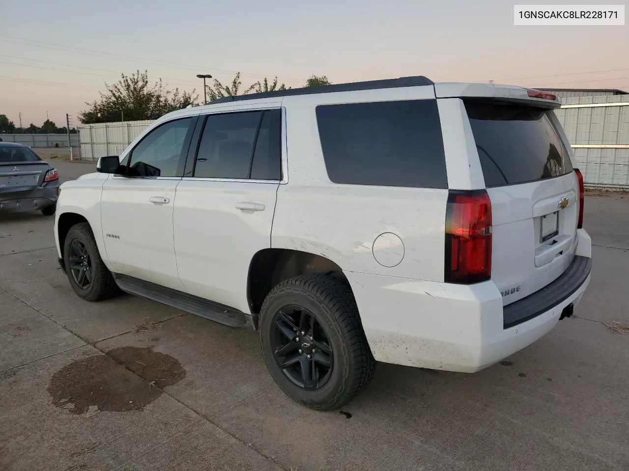 2020 Chevrolet Tahoe C1500 Ls VIN: 1GNSCAKC8LR228171 Lot: 77095964