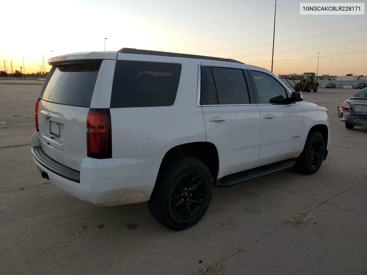 2020 Chevrolet Tahoe C1500 Ls VIN: 1GNSCAKC8LR228171 Lot: 77095964