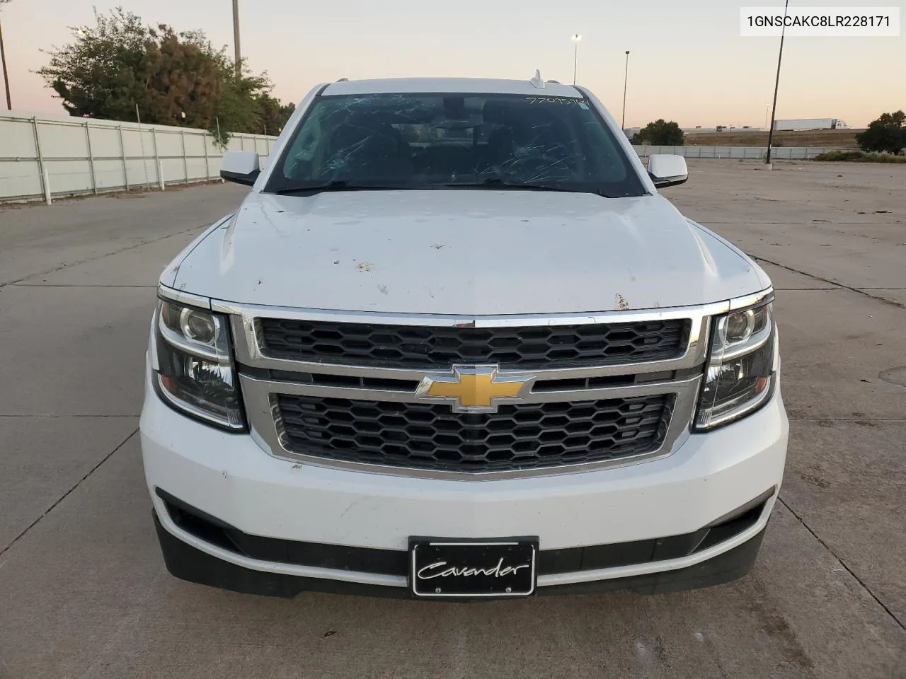 2020 Chevrolet Tahoe C1500 Ls VIN: 1GNSCAKC8LR228171 Lot: 77095964