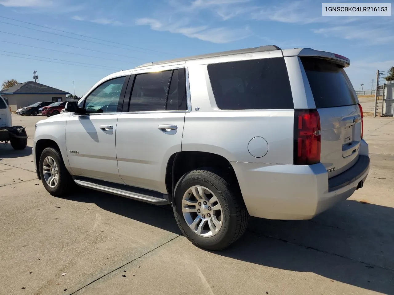 2020 Chevrolet Tahoe C1500 Lt VIN: 1GNSCBKC4LR216153 Lot: 77574244