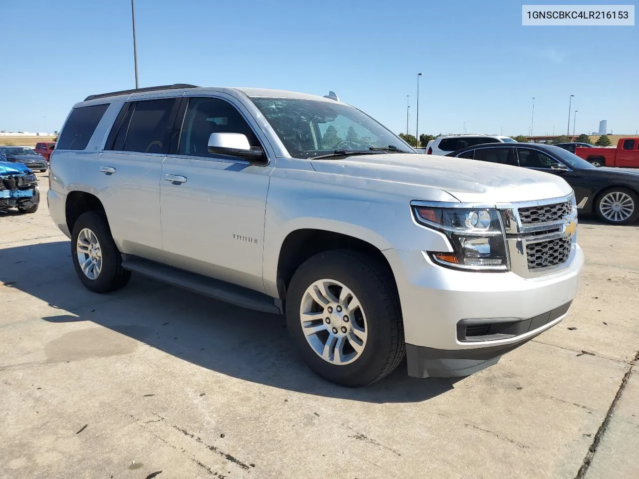 2020 Chevrolet Tahoe C1500 Lt VIN: 1GNSCBKC4LR216153 Lot: 77574244