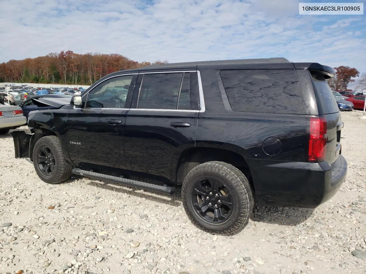 2020 Chevrolet Tahoe K1500 Ls VIN: 1GNSKAEC3LR100905 Lot: 77589874