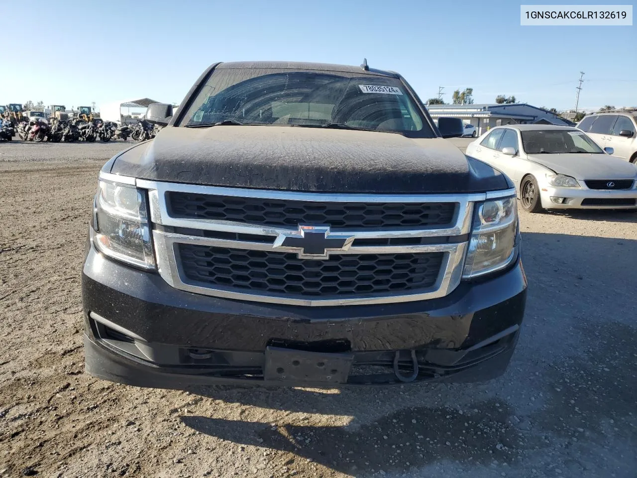 2020 Chevrolet Tahoe C1500 Ls VIN: 1GNSCAKC6LR132619 Lot: 78035124