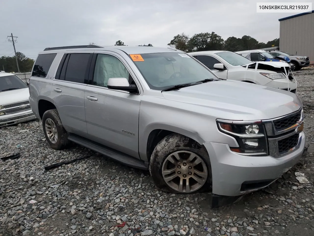 2020 Chevrolet Tahoe K1500 Lt VIN: 1GNSKBKC3LR219337 Lot: 79526064