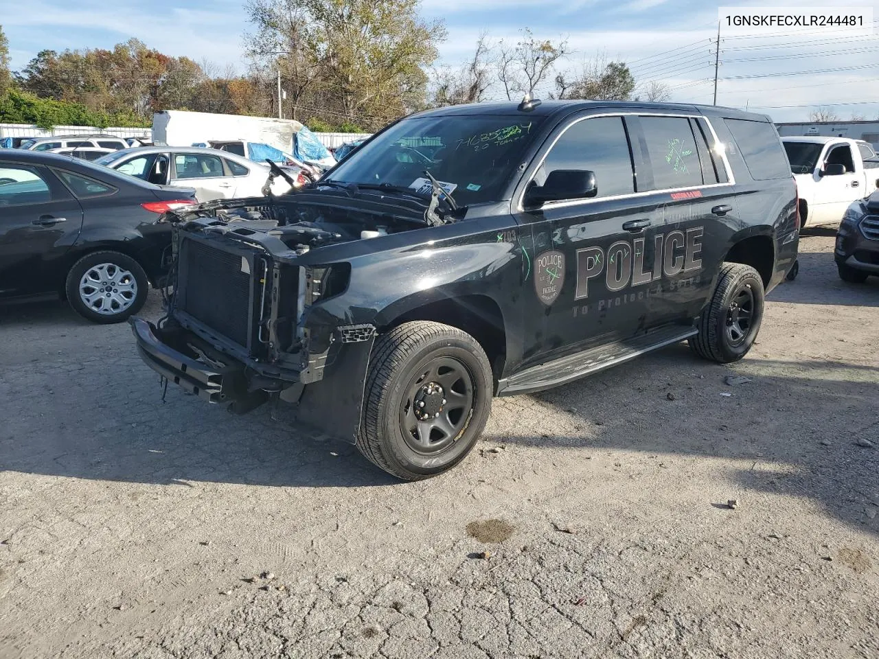 2020 Chevrolet Tahoe Special VIN: 1GNSKFECXLR244481 Lot: 79685324