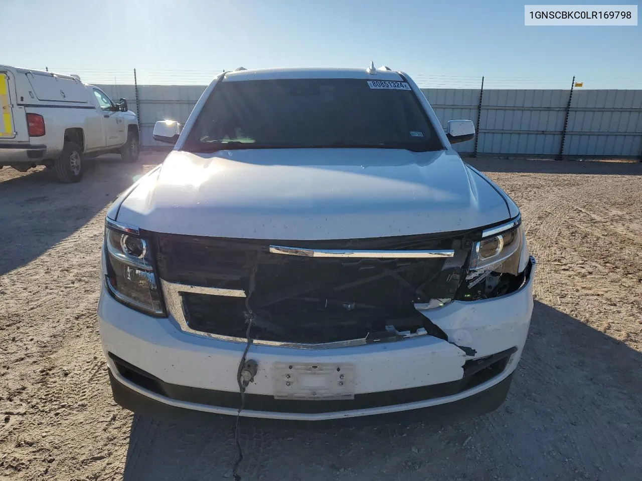 2020 Chevrolet Tahoe C1500 Lt VIN: 1GNSCBKC0LR169798 Lot: 80851324