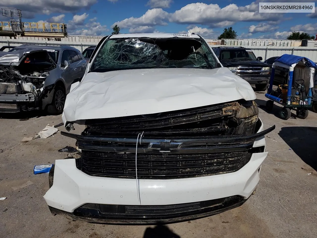 2021 Chevrolet Tahoe K1500 Rst VIN: 1GNSKRKD2MR284960 Lot: 60485444