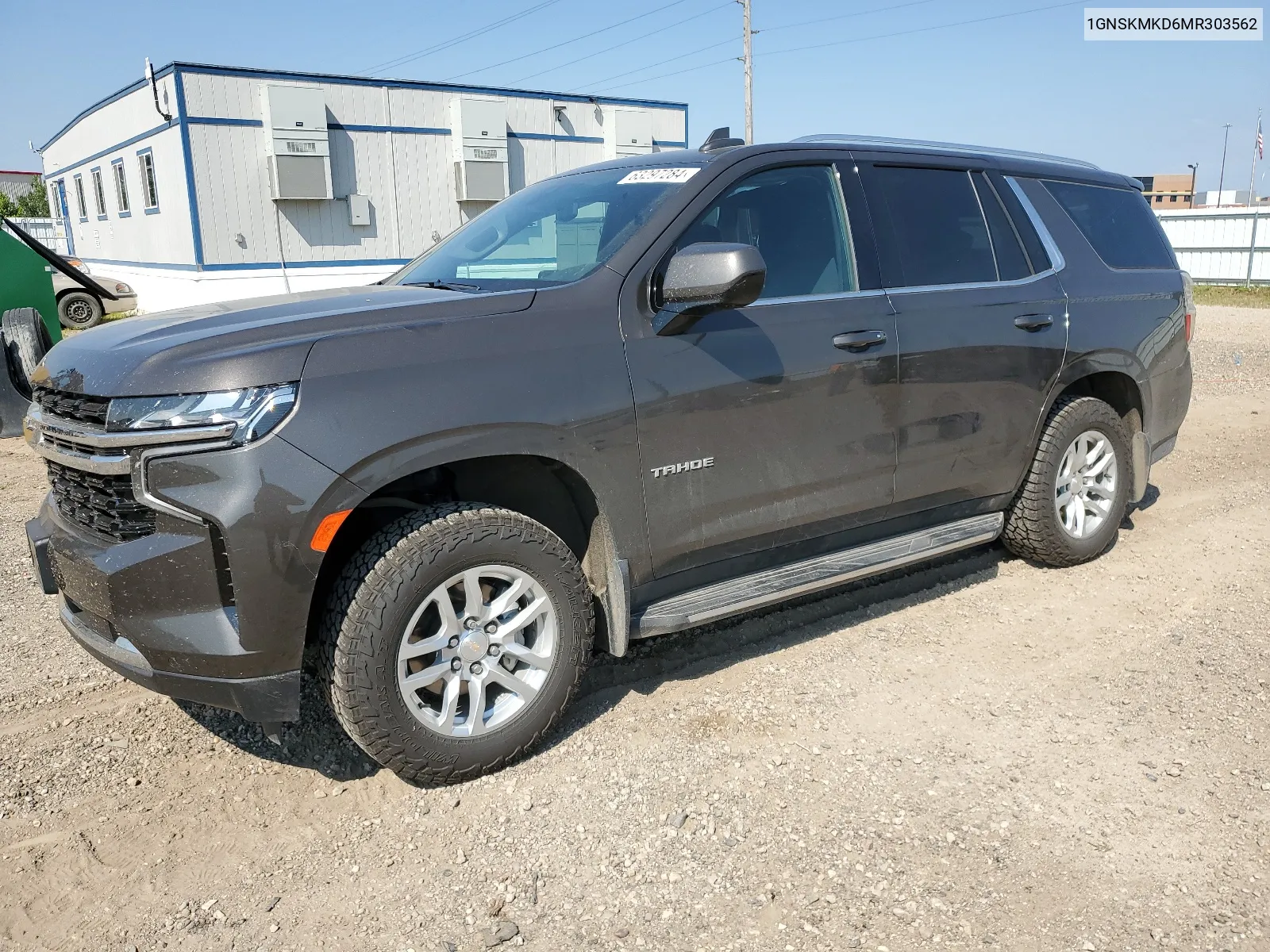 2021 Chevrolet Tahoe K1500 Ls VIN: 1GNSKMKD6MR303562 Lot: 63297284