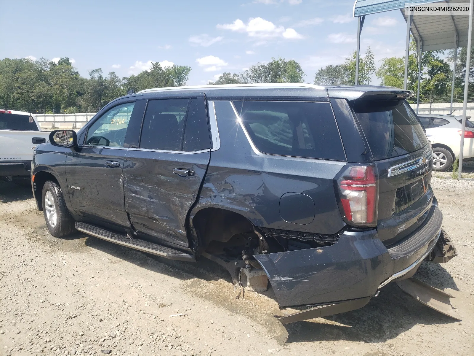 2021 Chevrolet Tahoe C1500 Lt VIN: 1GNSCNKD4MR262920 Lot: 64492064