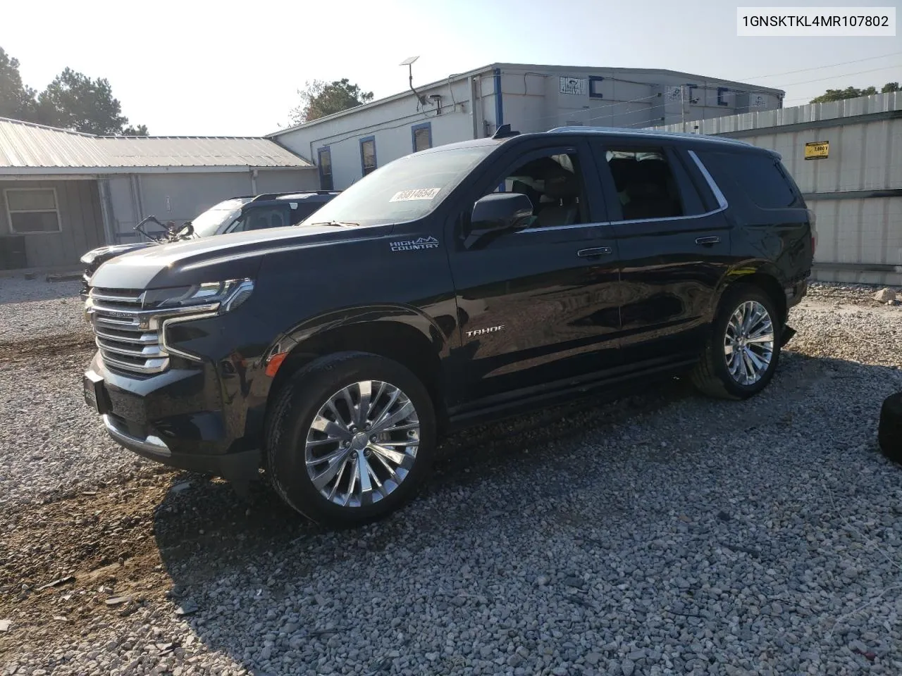 2021 Chevrolet Tahoe K1500 High Country VIN: 1GNSKTKL4MR107802 Lot: 65814654