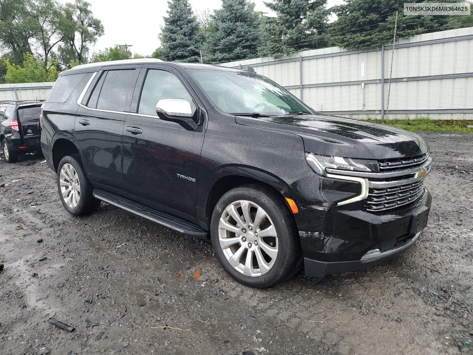 2021 Chevrolet Tahoe K1500 Premier VIN: 1GNSKSKD6MR364625 Lot: 66486744