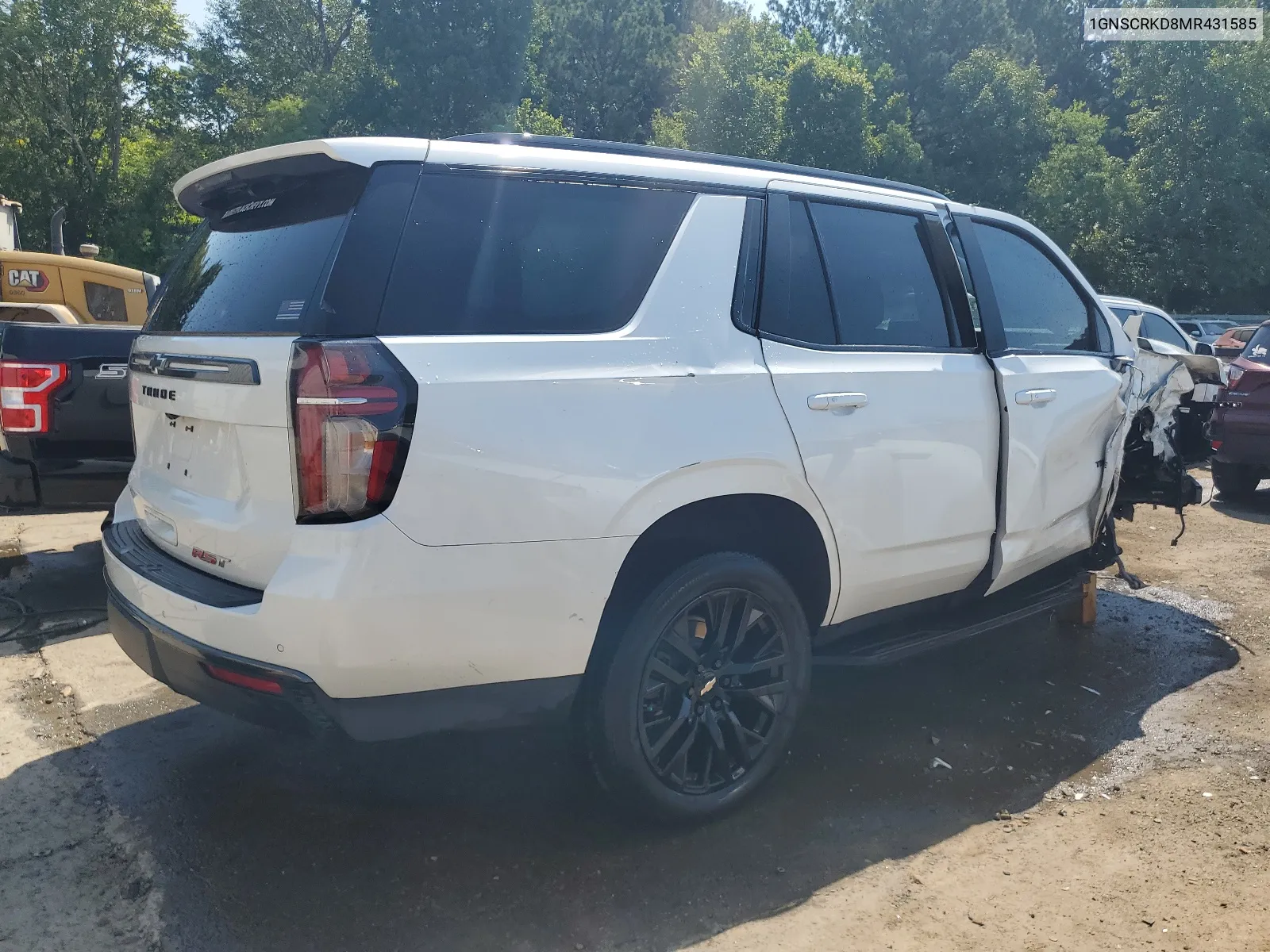 2021 Chevrolet Tahoe C1500 Rst VIN: 1GNSCRKD8MR431585 Lot: 40782048