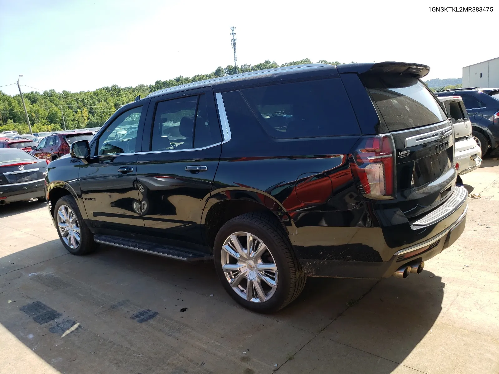 2021 Chevrolet Tahoe K1500 High Country VIN: 1GNSKTKL2MR383475 Lot: 68377434