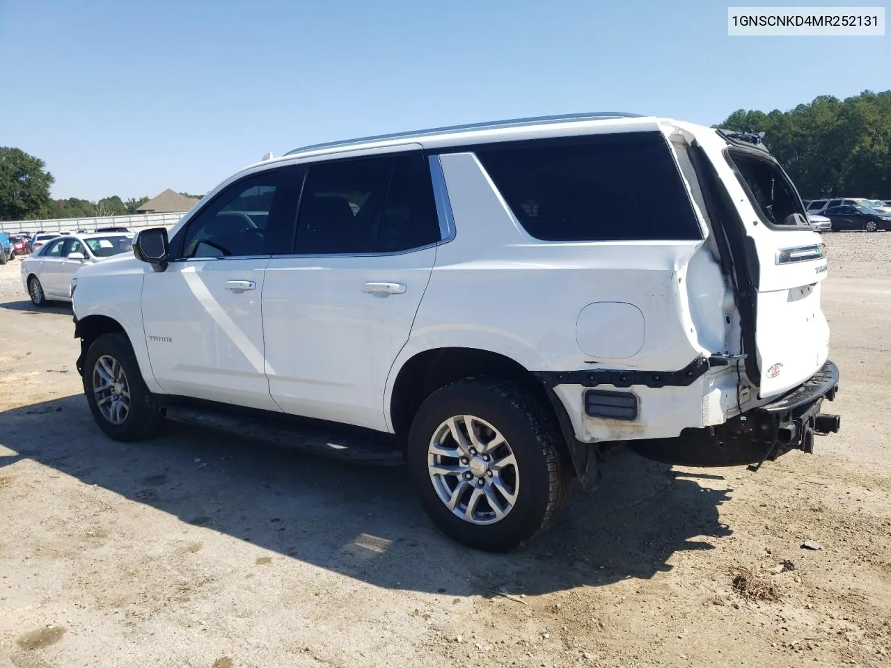 2021 Chevrolet Tahoe C1500 Lt VIN: 1GNSCNKD4MR252131 Lot: 69876114