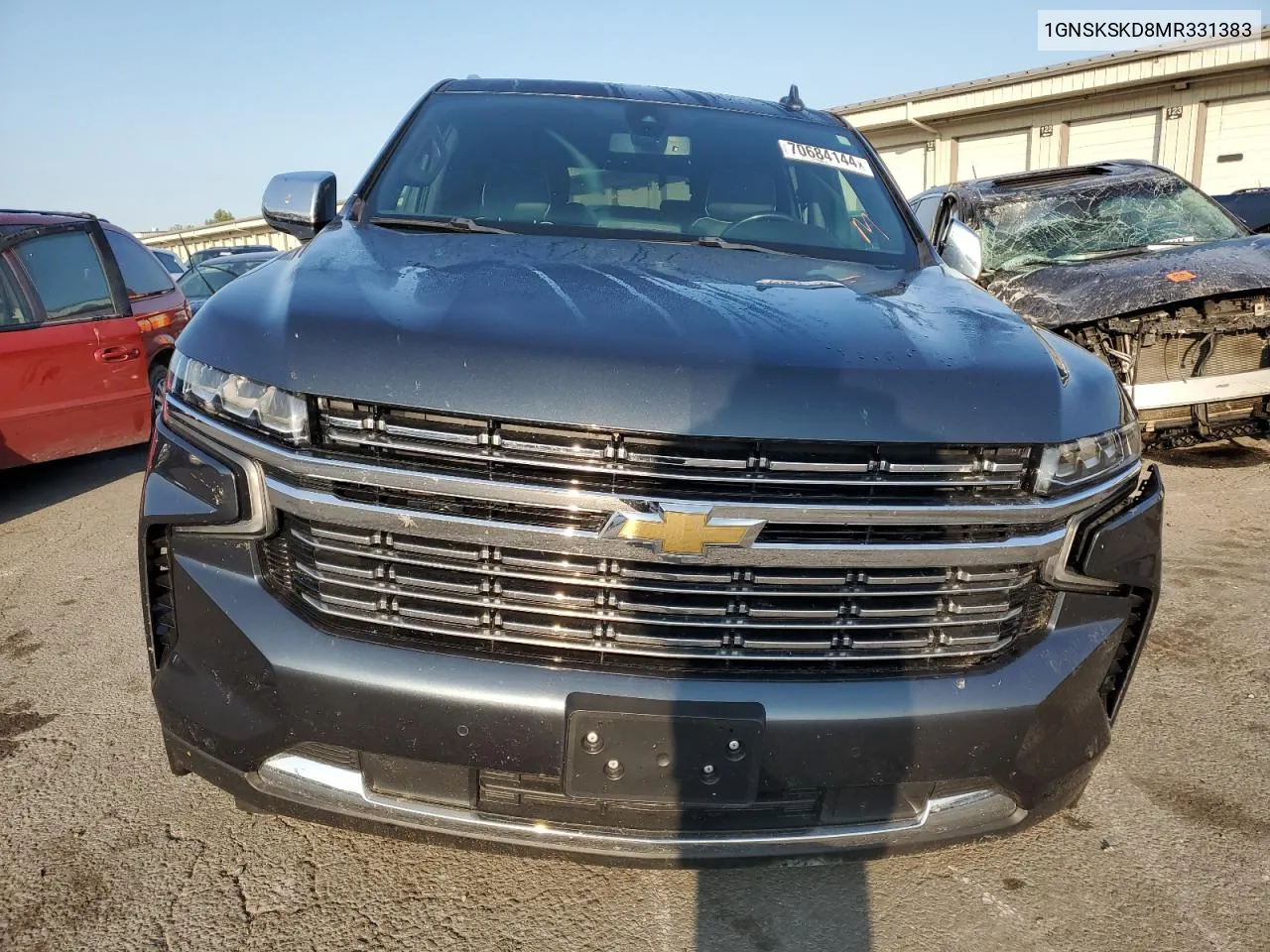 2021 Chevrolet Tahoe K1500 Premier VIN: 1GNSKSKD8MR331383 Lot: 70684144