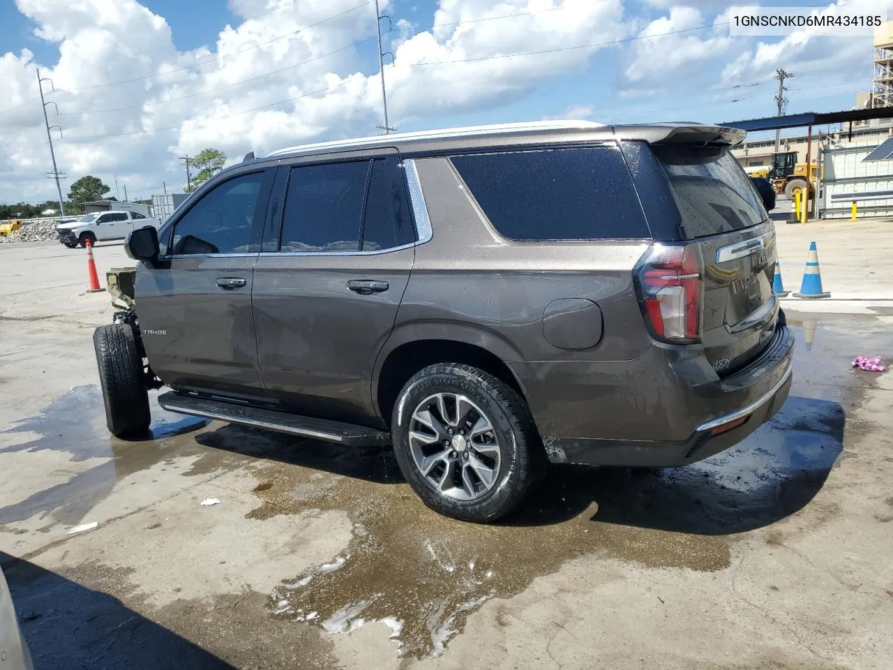 2021 Chevrolet Tahoe C1500 Lt VIN: 1GNSCNKD6MR434185 Lot: 71763364