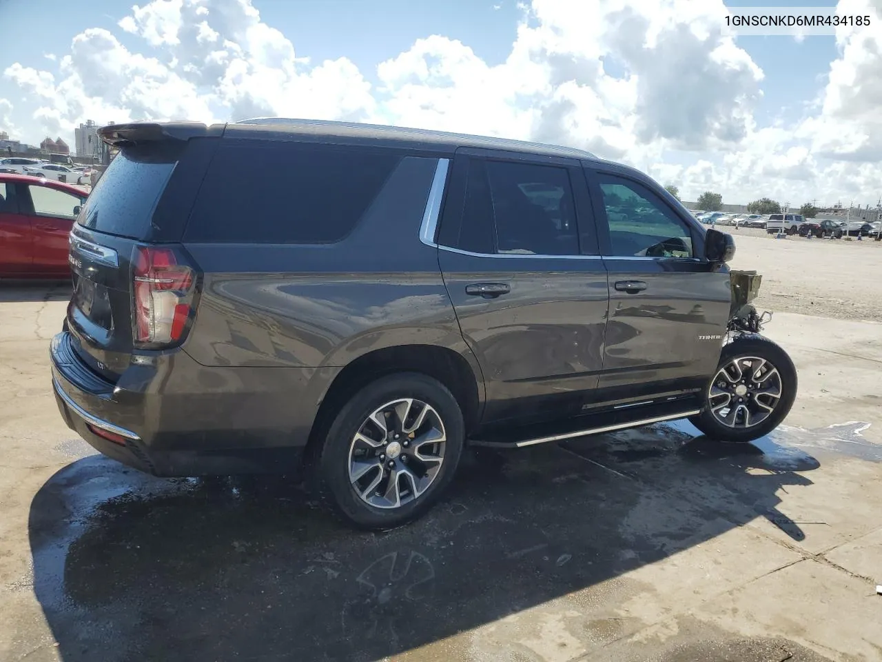 2021 Chevrolet Tahoe C1500 Lt VIN: 1GNSCNKD6MR434185 Lot: 71763364