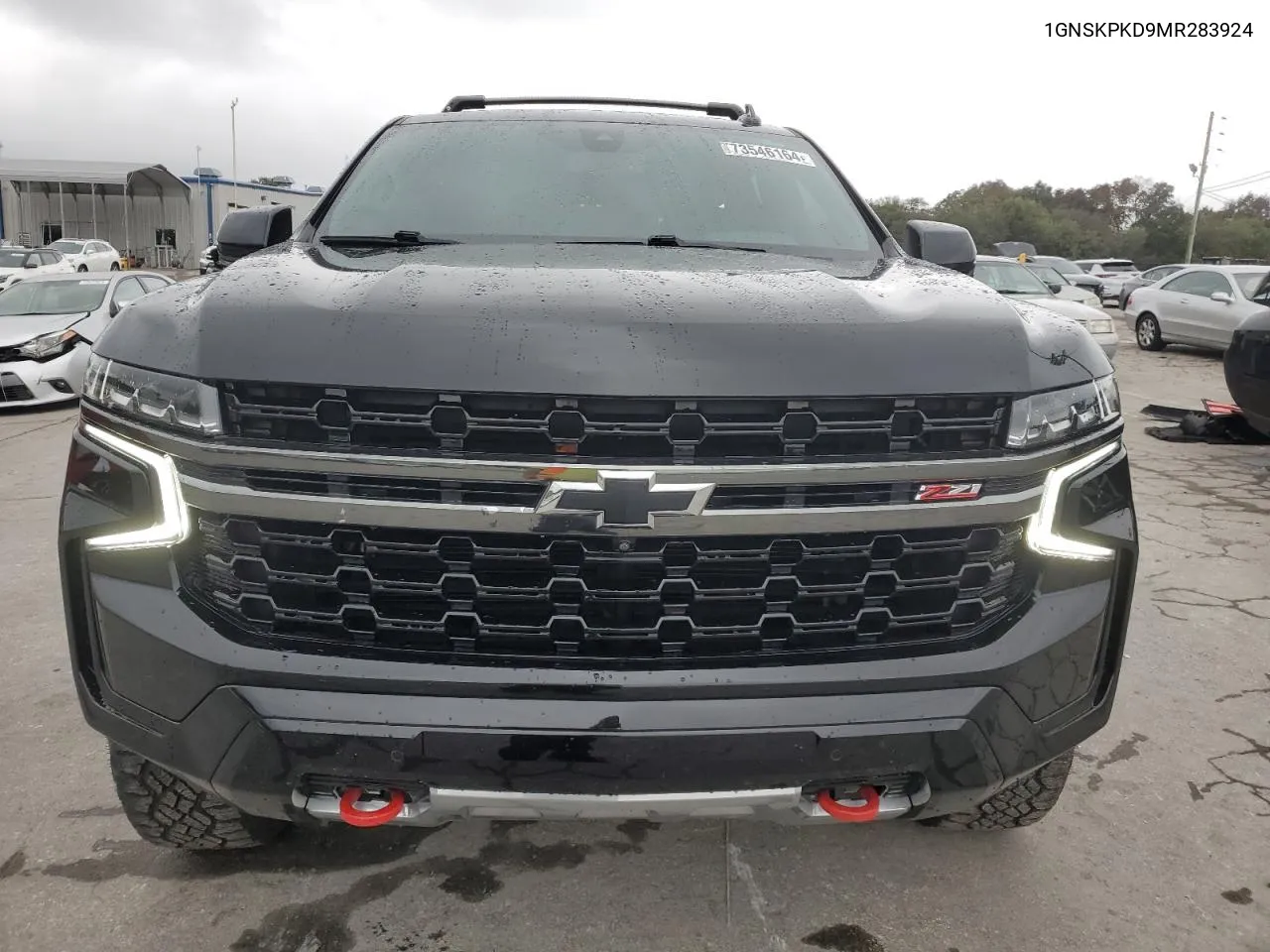 2021 Chevrolet Tahoe K1500 Z71 VIN: 1GNSKPKD9MR283924 Lot: 73546164