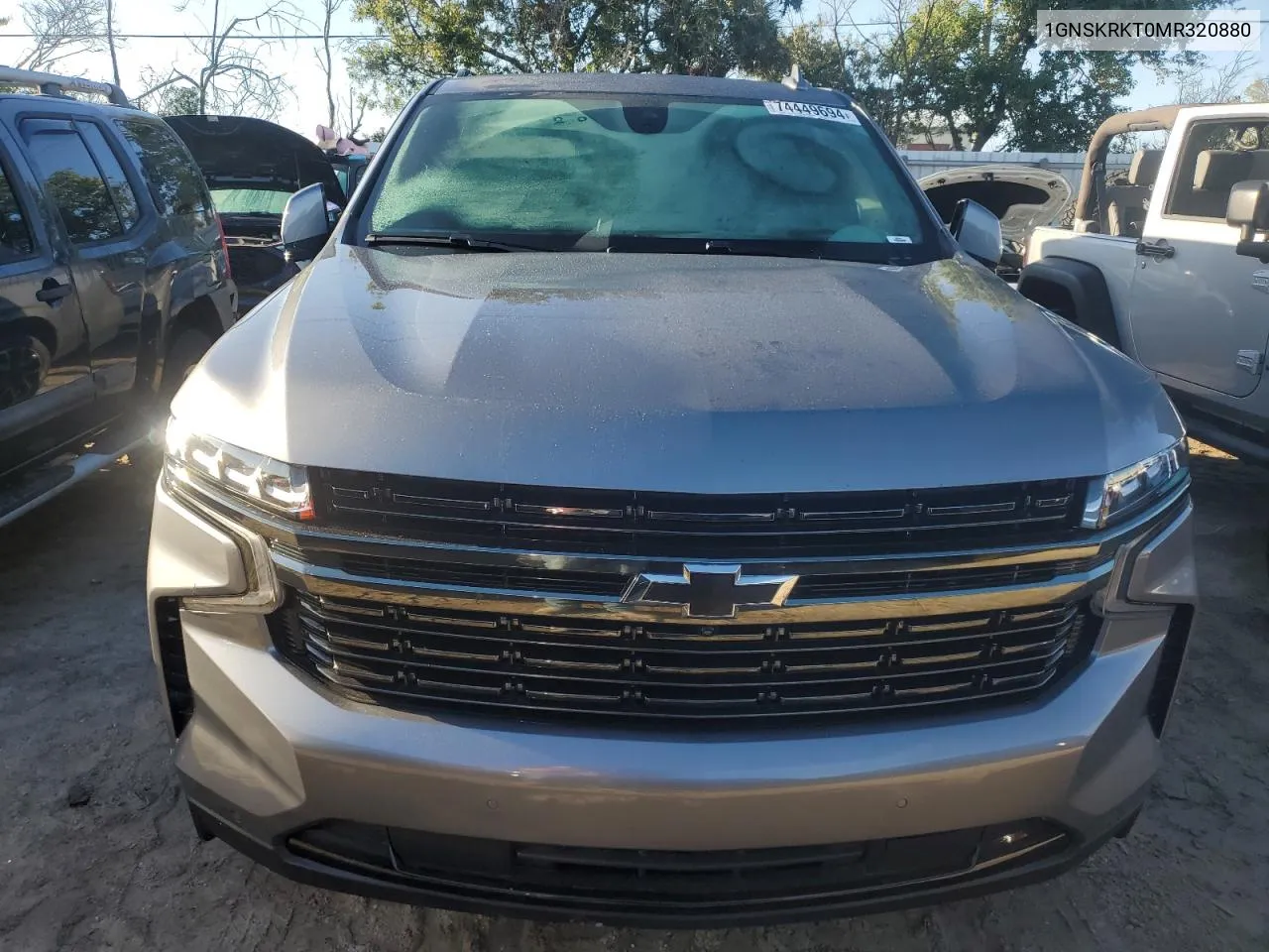 2021 Chevrolet Tahoe K1500 Rst VIN: 1GNSKRKT0MR320880 Lot: 74449694