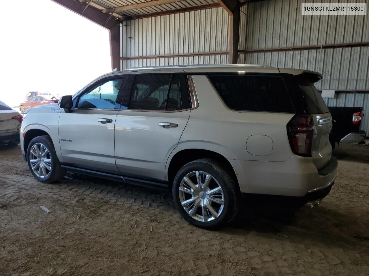 2021 Chevrolet Tahoe C1500 High Country VIN: 1GNSCTKL2MR115300 Lot: 75018144