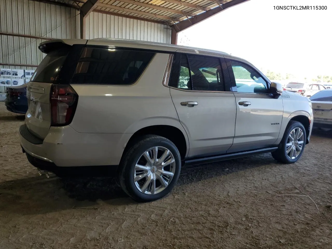 2021 Chevrolet Tahoe C1500 High Country VIN: 1GNSCTKL2MR115300 Lot: 75018144