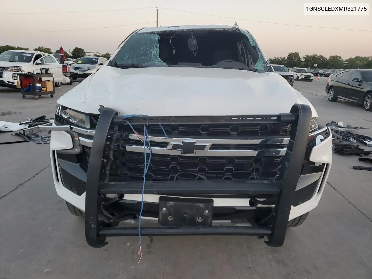 2021 Chevrolet Tahoe C1500 VIN: 1GNSCLEDXMR321775 Lot: 75046274