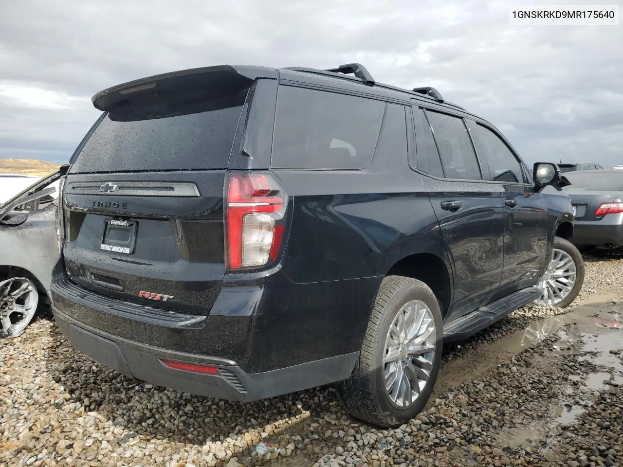 2021 Chevrolet Tahoe K1500 Rst VIN: 1GNSKRKD9MR175640 Lot: 75061984