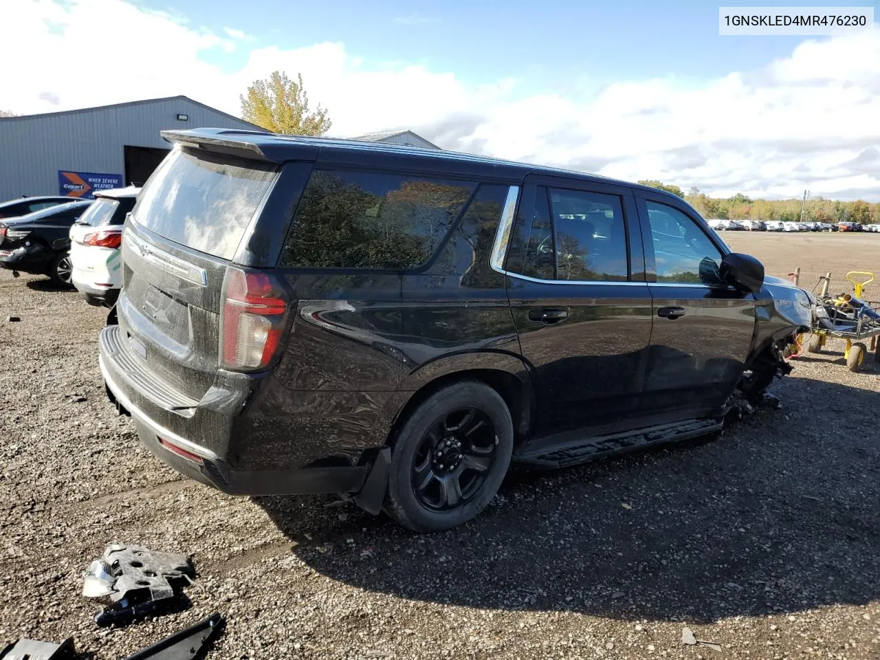 2021 Chevrolet Tahoe K1500 VIN: 1GNSKLED4MR476230 Lot: 75313974