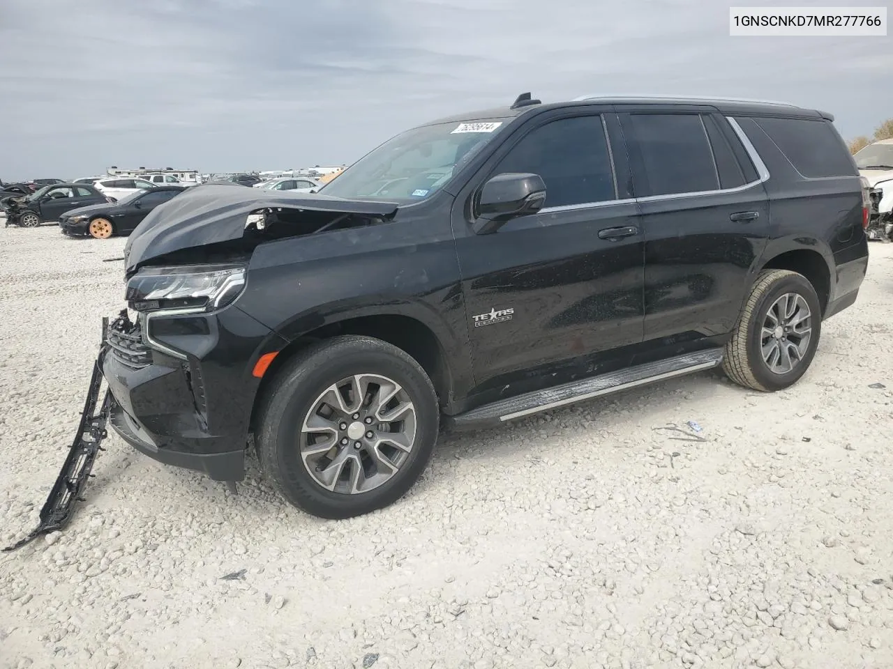 2021 Chevrolet Tahoe C1500 Lt VIN: 1GNSCNKD7MR277766 Lot: 76295614