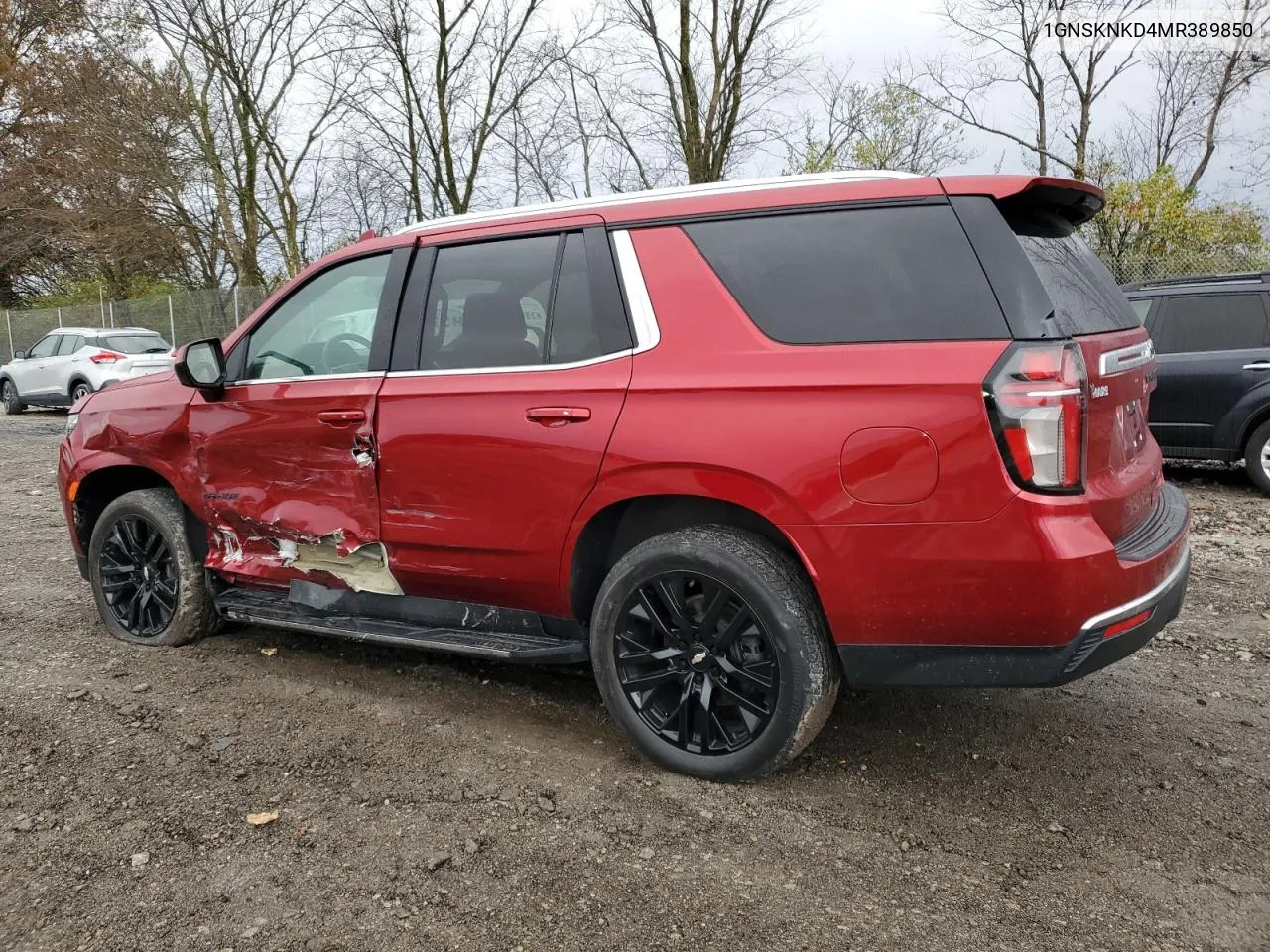 2021 Chevrolet Tahoe K1500 Lt VIN: 1GNSKNKD4MR389850 Lot: 78061814