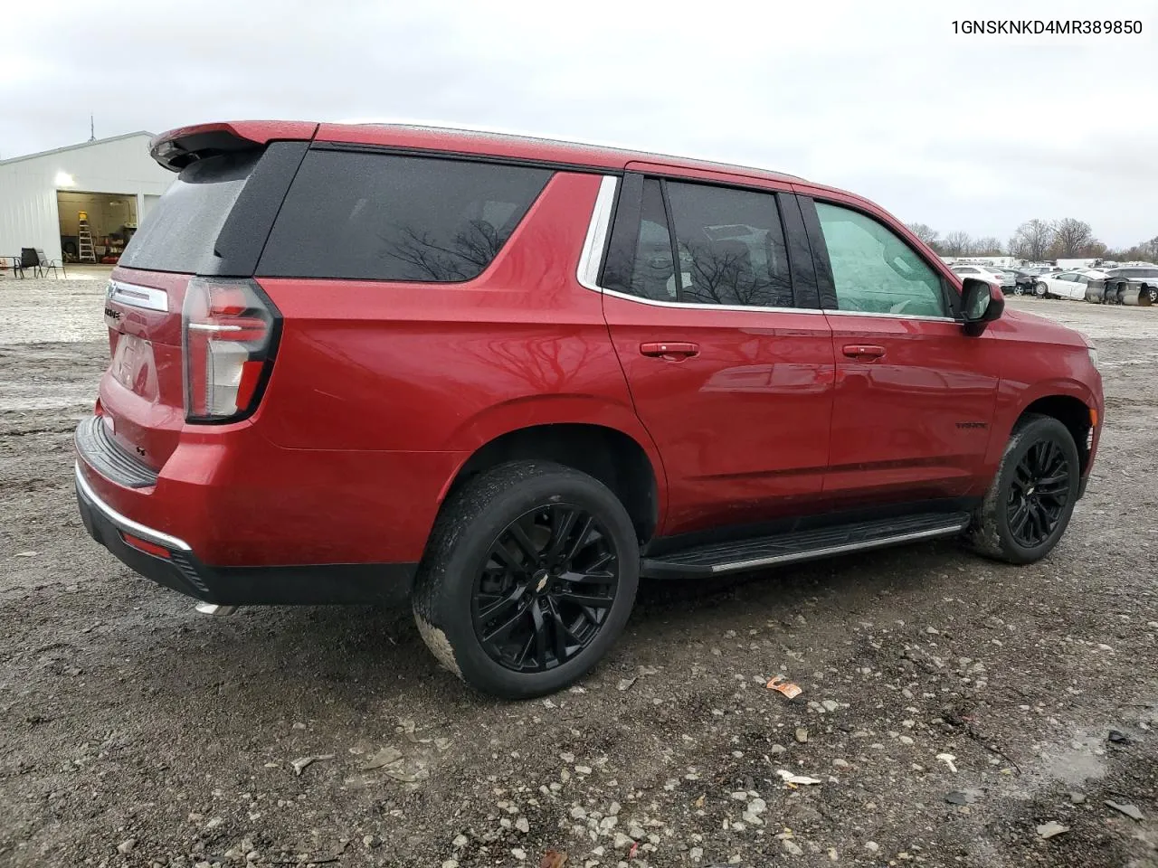 2021 Chevrolet Tahoe K1500 Lt VIN: 1GNSKNKD4MR389850 Lot: 78061814