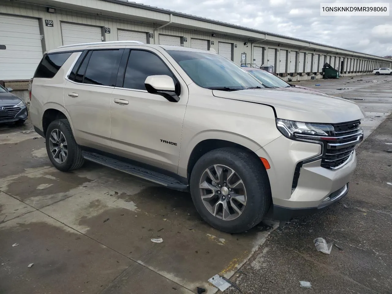 2021 Chevrolet Tahoe K1500 Lt VIN: 1GNSKNKD9MR398060 Lot: 81307474