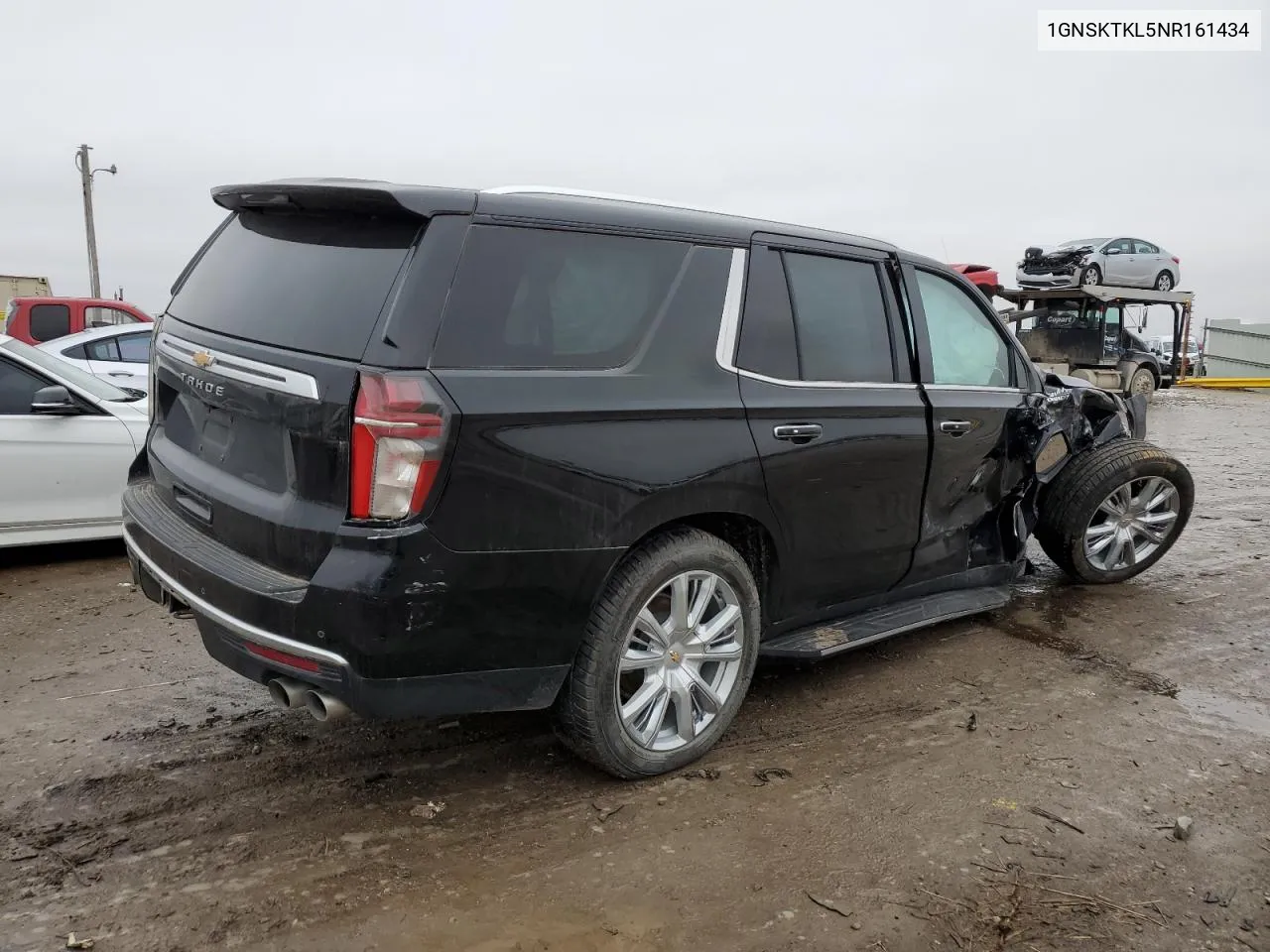 2022 Chevrolet Tahoe K1500 High Country VIN: 1GNSKTKL5NR161434 Lot: 39788164