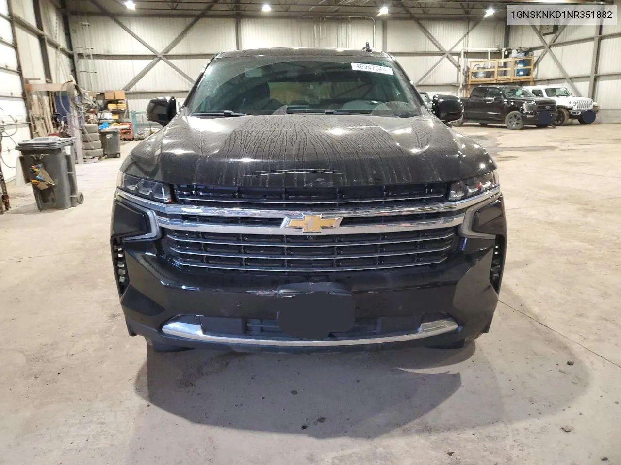 2022 Chevrolet Tahoe K1500 Lt VIN: 1GNSKNKD1NR351882 Lot: 52179004