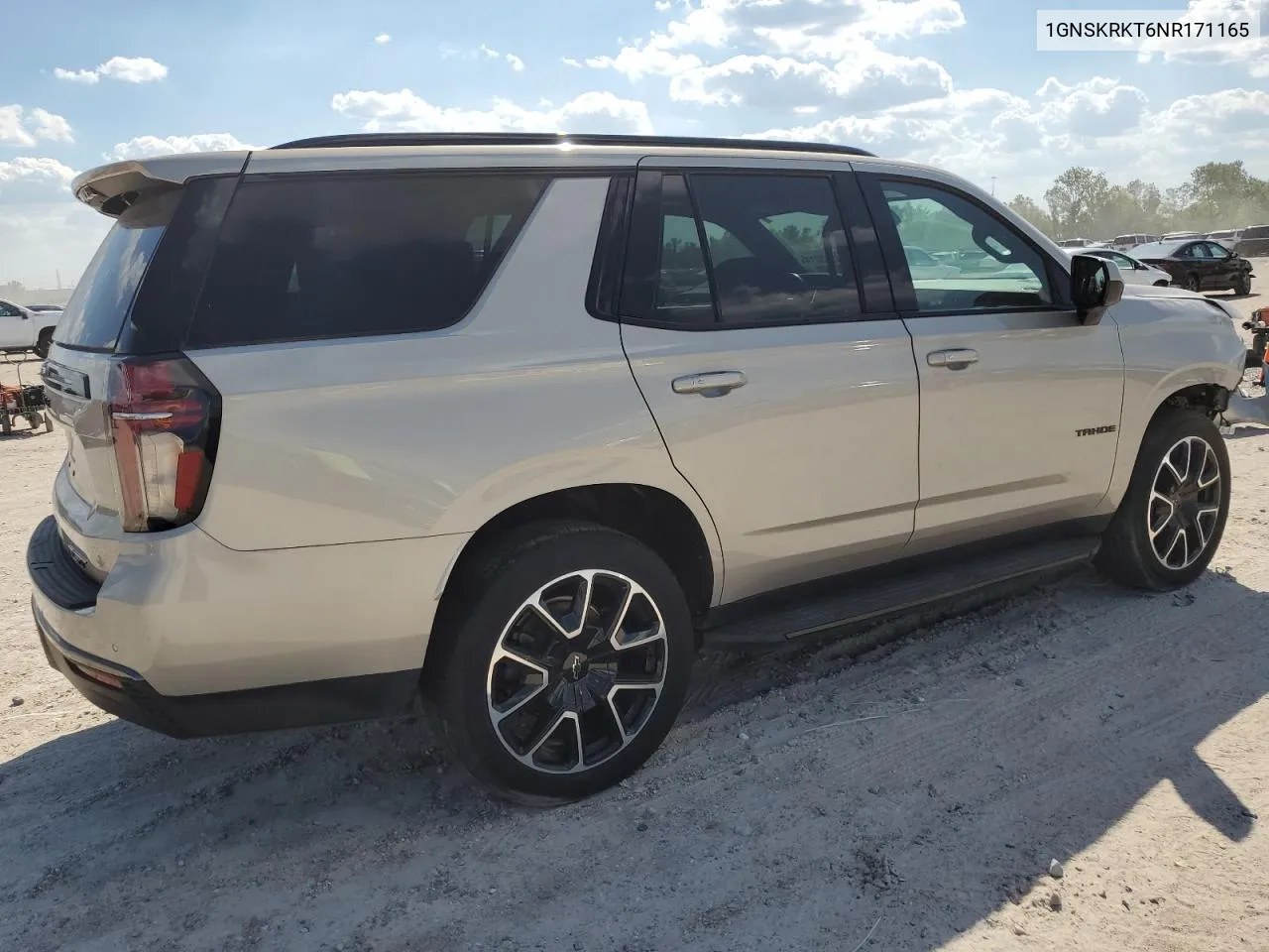 2022 Chevrolet Tahoe K1500 Rst VIN: 1GNSKRKT6NR171165 Lot: 74313214