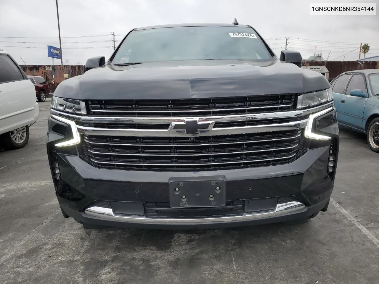 1GNSCNKD6NR354144 2022 Chevrolet Tahoe C1500 Lt