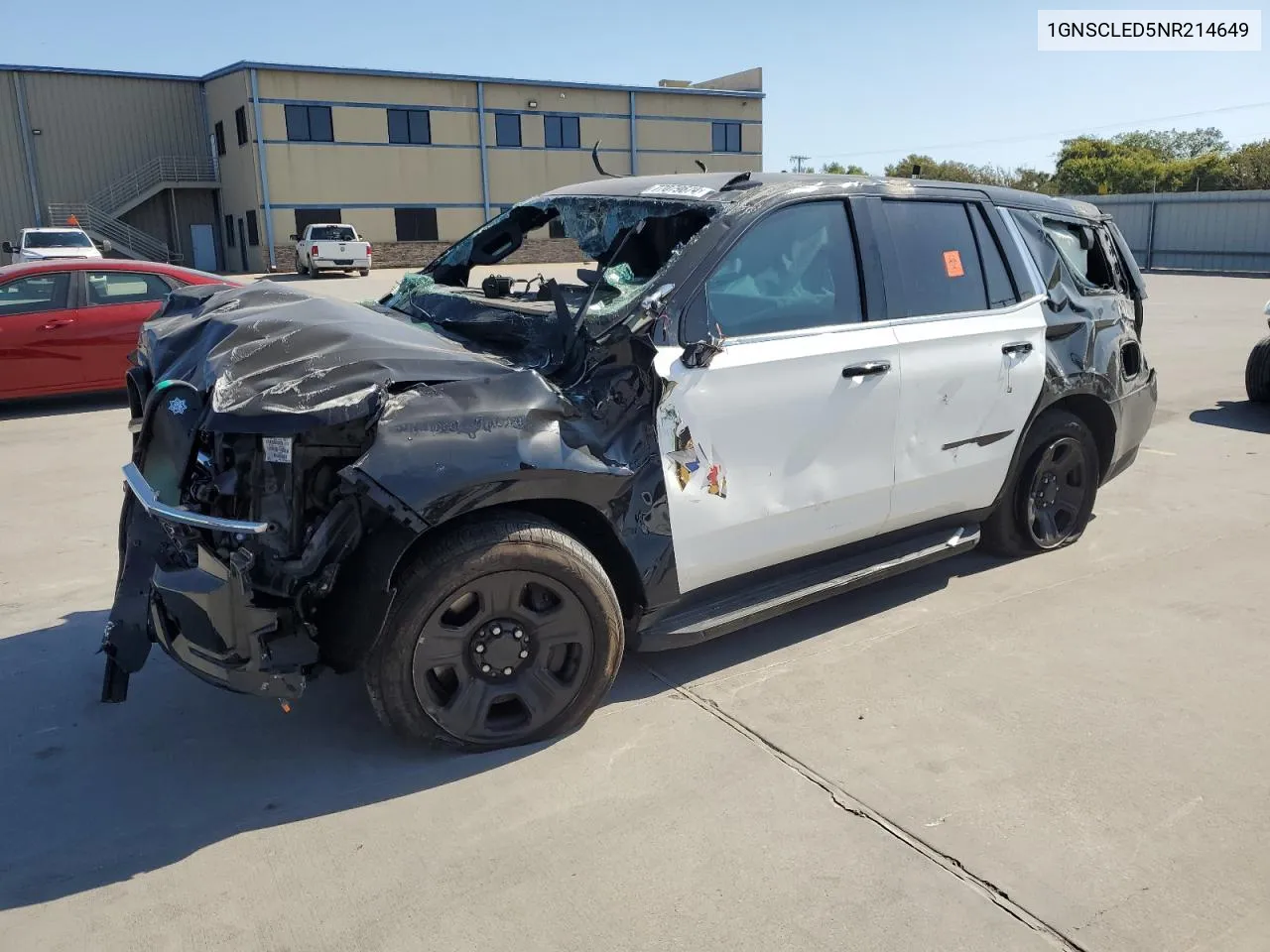 2022 Chevrolet Tahoe C1500 VIN: 1GNSCLED5NR214649 Lot: 77079674